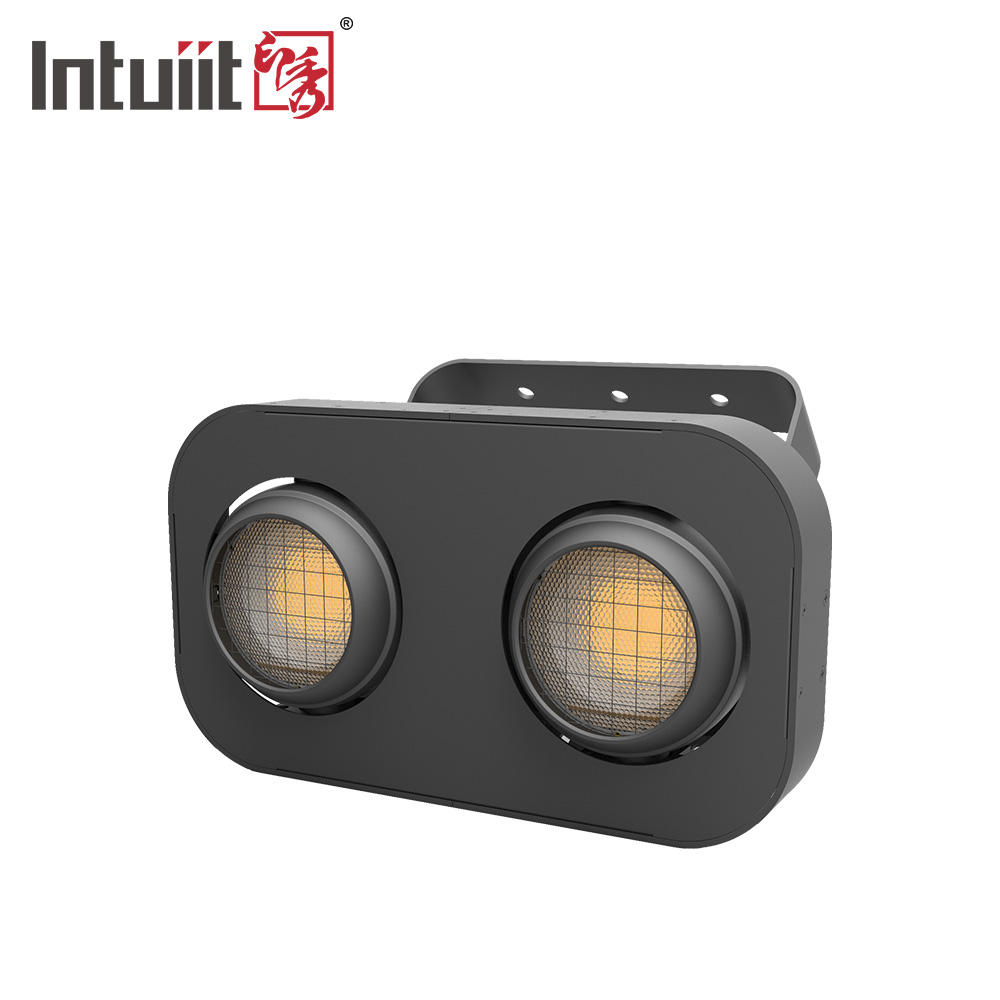 2x90W customized 2 in1 RGB 2 Eyes LED Audience Blinder Light for stage performance, live show