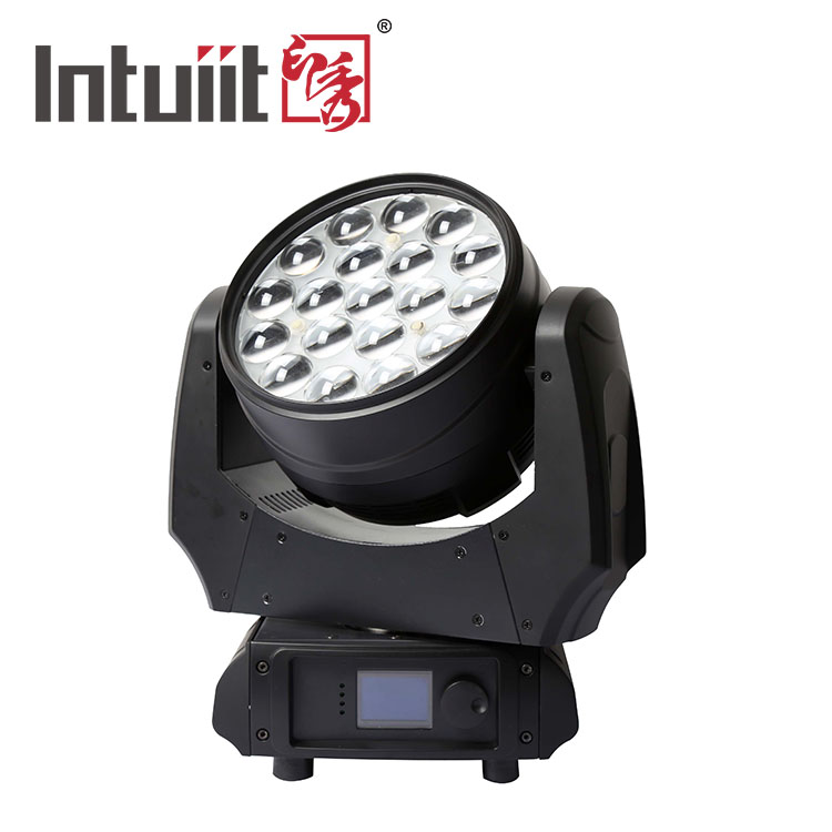 Professional 10W *19PCS LED 4in1 RGBW LED Zoom 5-60degree Moving Head Wash Light