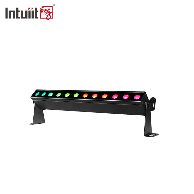 IP20 12x2W RGBW 4in1 Battery Power Smart sound-active Control LED Wall Washer Bar Light | Q24 BT