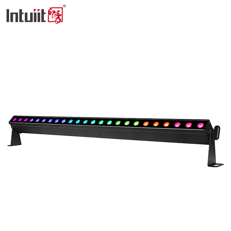 IP20 24x2W RGBW 4in1 Battery Power Smart sound-active Control LED Wall Washer Bar Light | Q12 BT