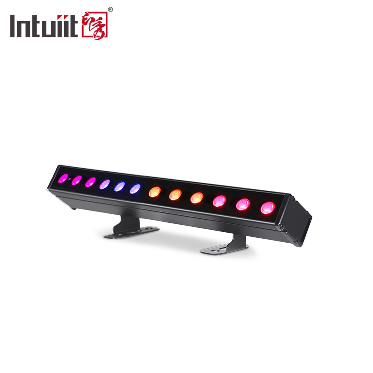 IP65 Battery Power Led Wall Washer 12x2W Rgbw 4in1 Led bar Light | Q12 BT IP